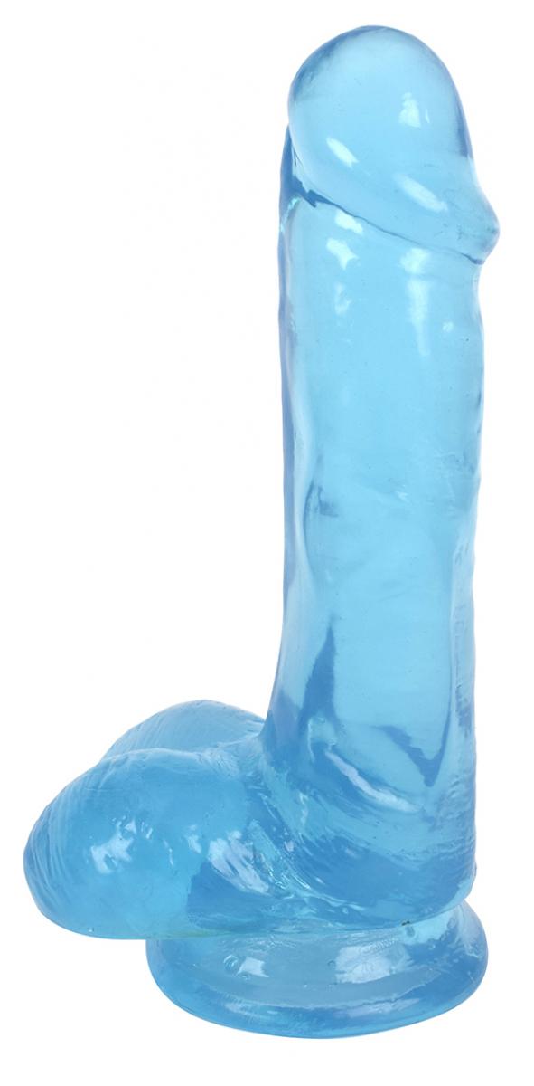 Dildo mit Hoden 15 cm - Cherry Ice