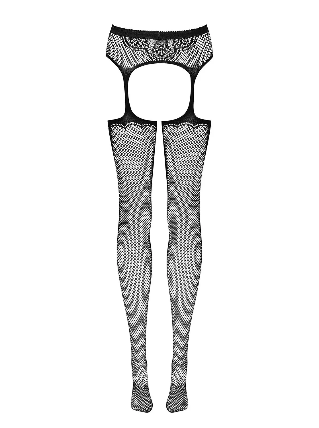 Garter Stockings S232 schwarz