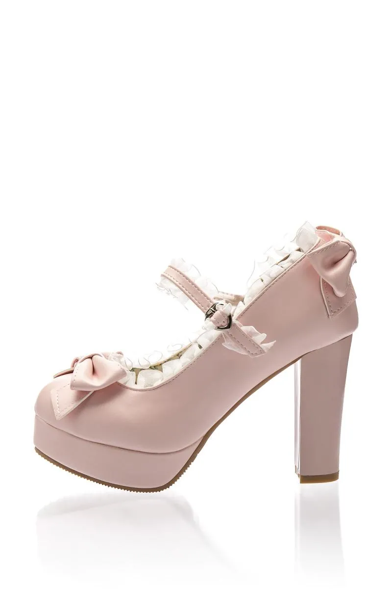 Mary Jane Pumps rosa 40