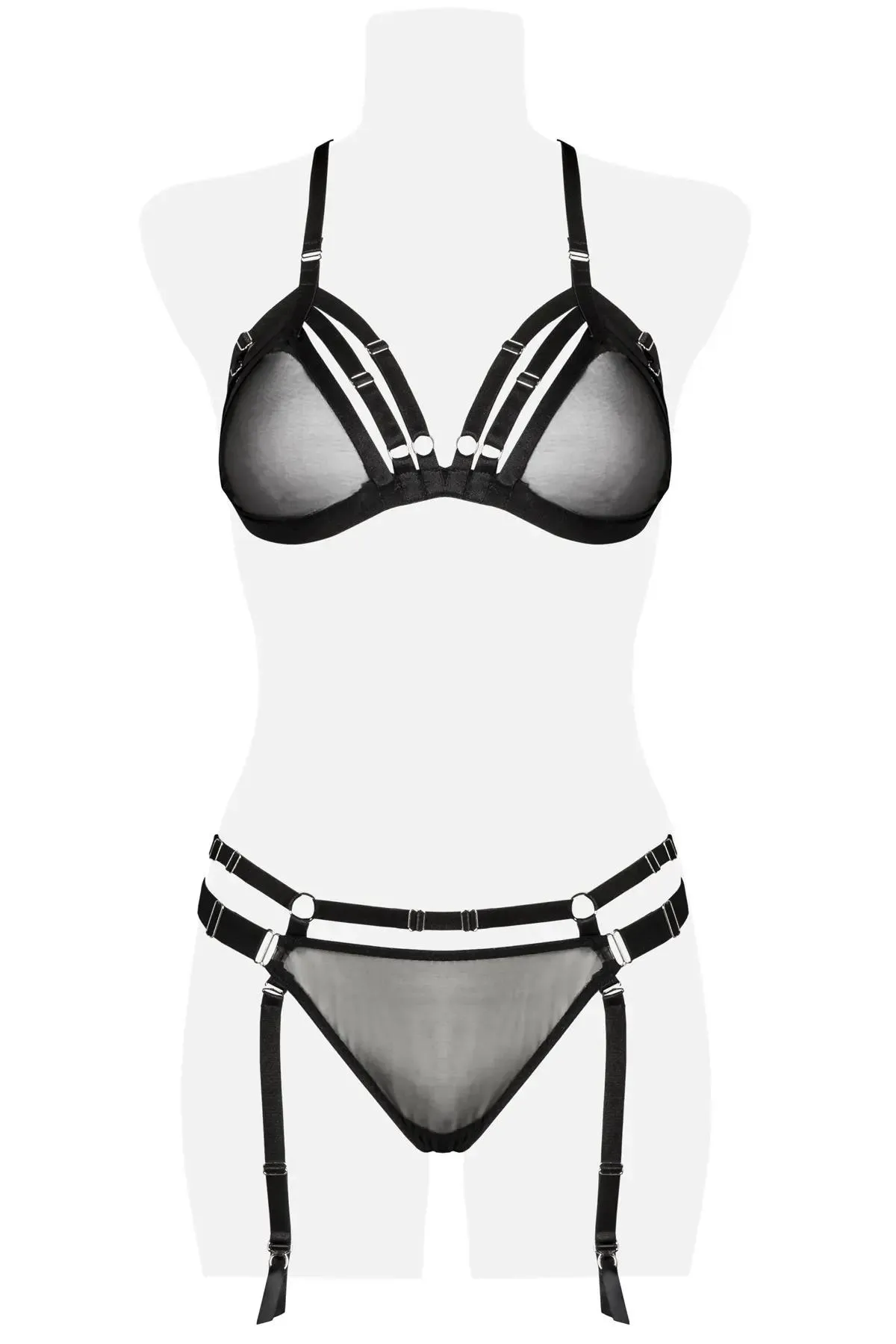 2-teiliges Straps-Bandage-Set 15123 - XL/2XL