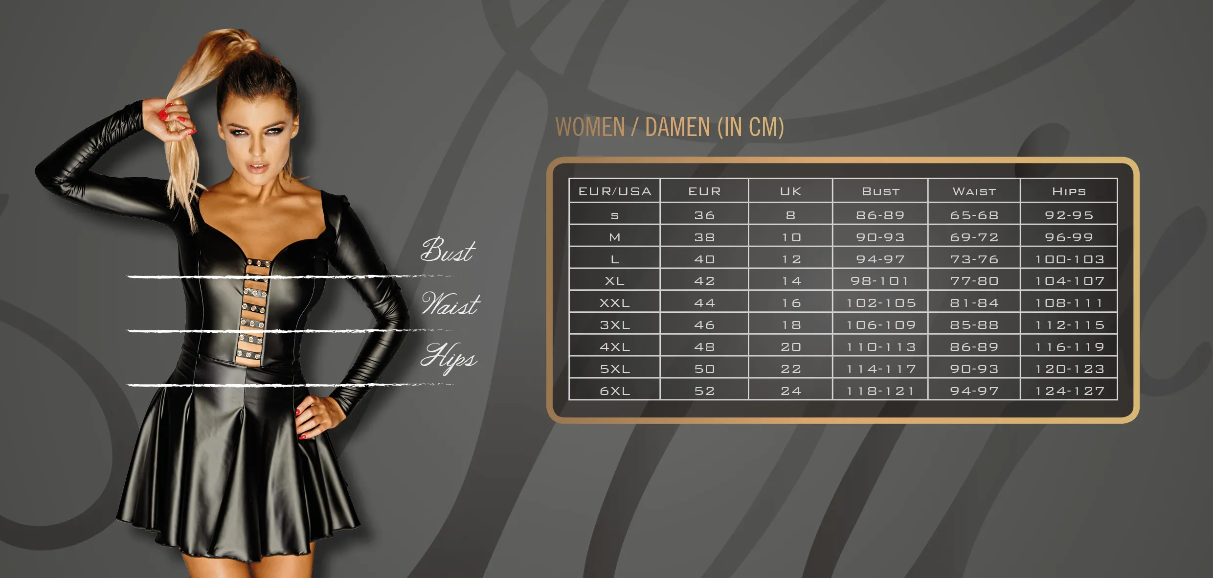 Snake Wetlook String P012 - 3XL