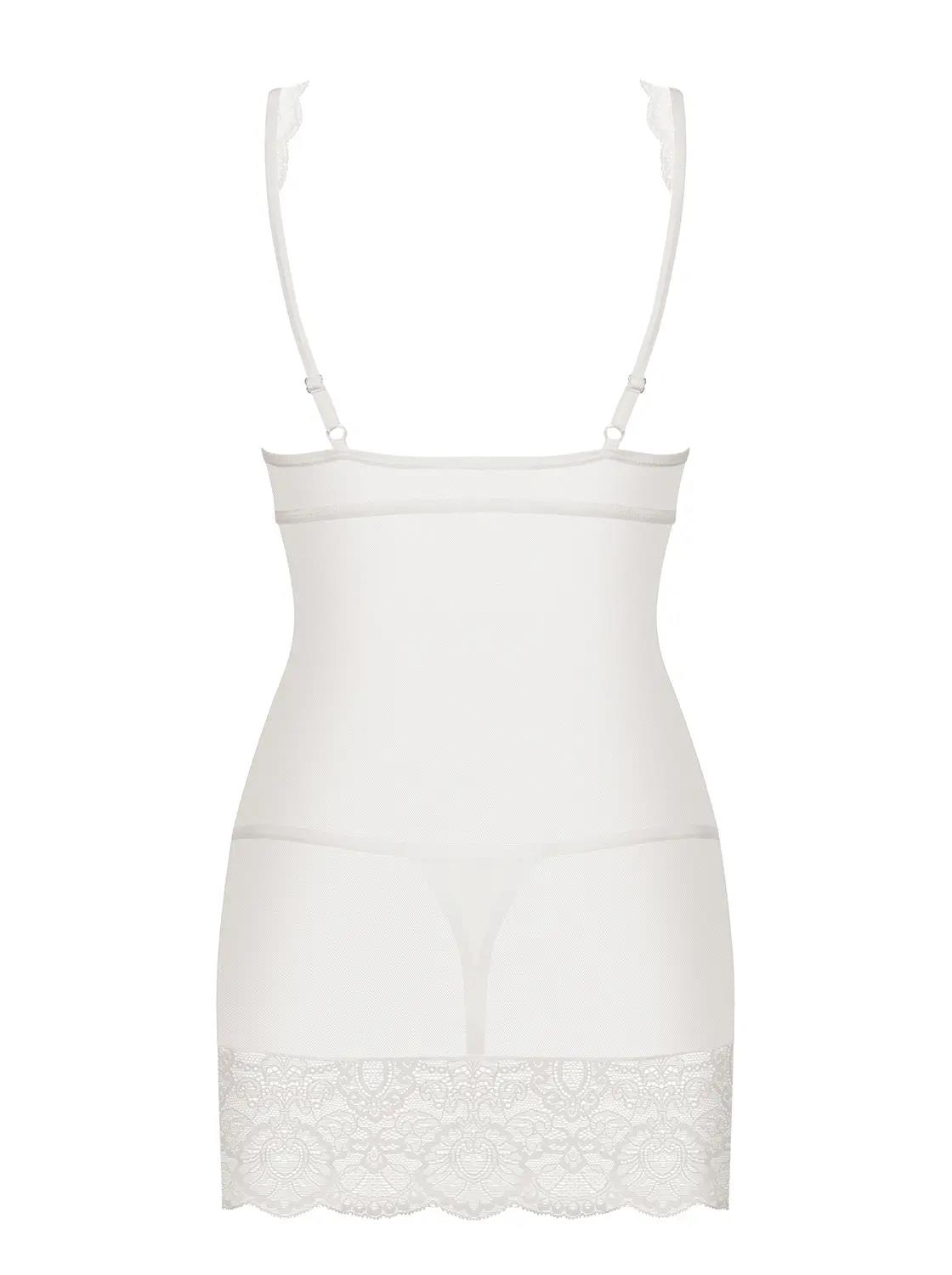853-CHE-2 Chemise weiß Größe: S/M