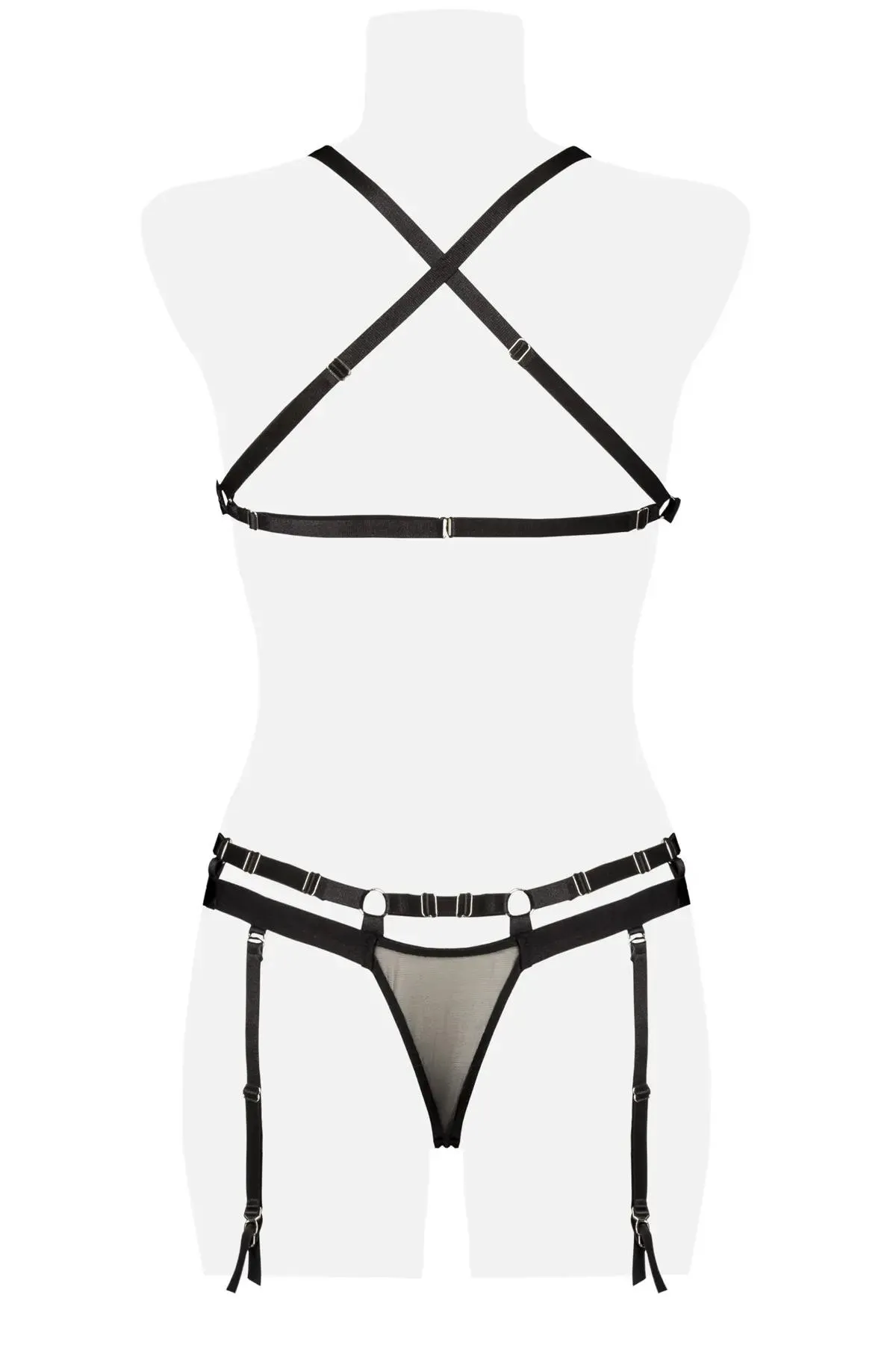 2-teiliges Straps-Bandage-Set 15123 - XL/2XL
