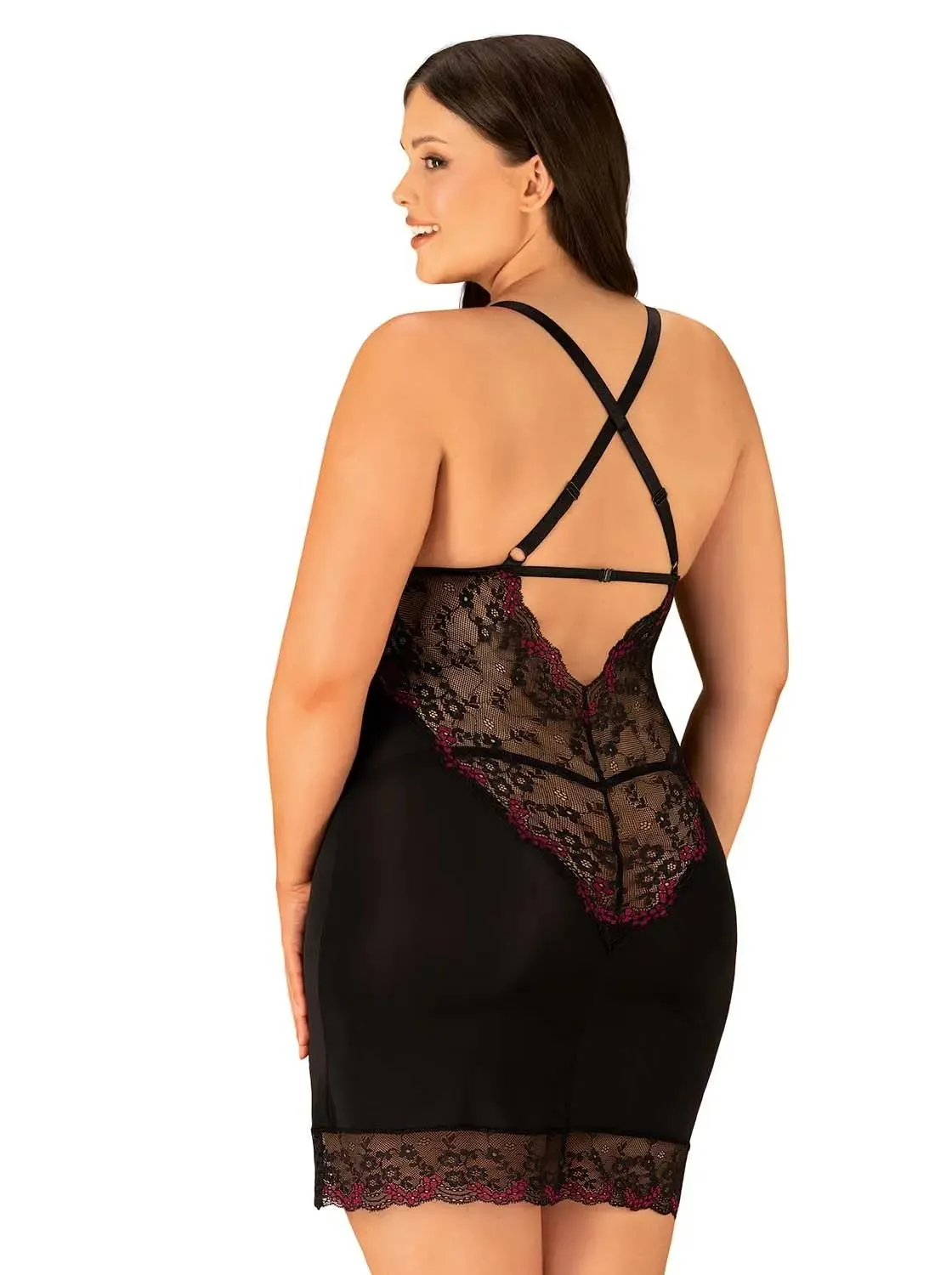 Vanessme Chemise Größe: XXL