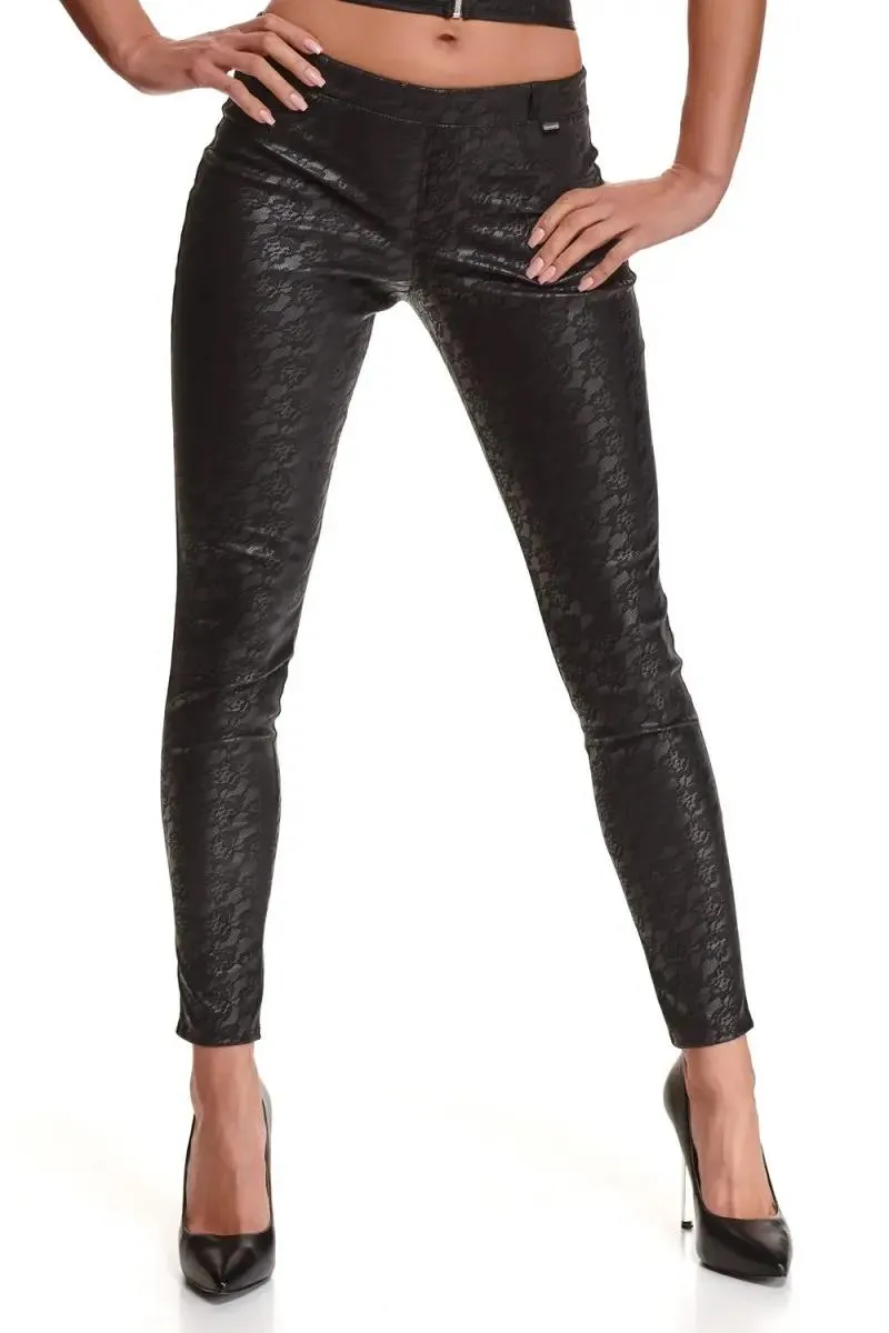 Schwarze Leggings BRConstanza001 - XXL