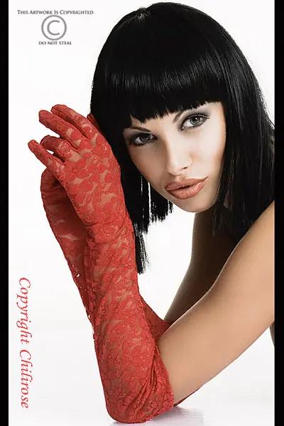 Handschuhe rot CR3071