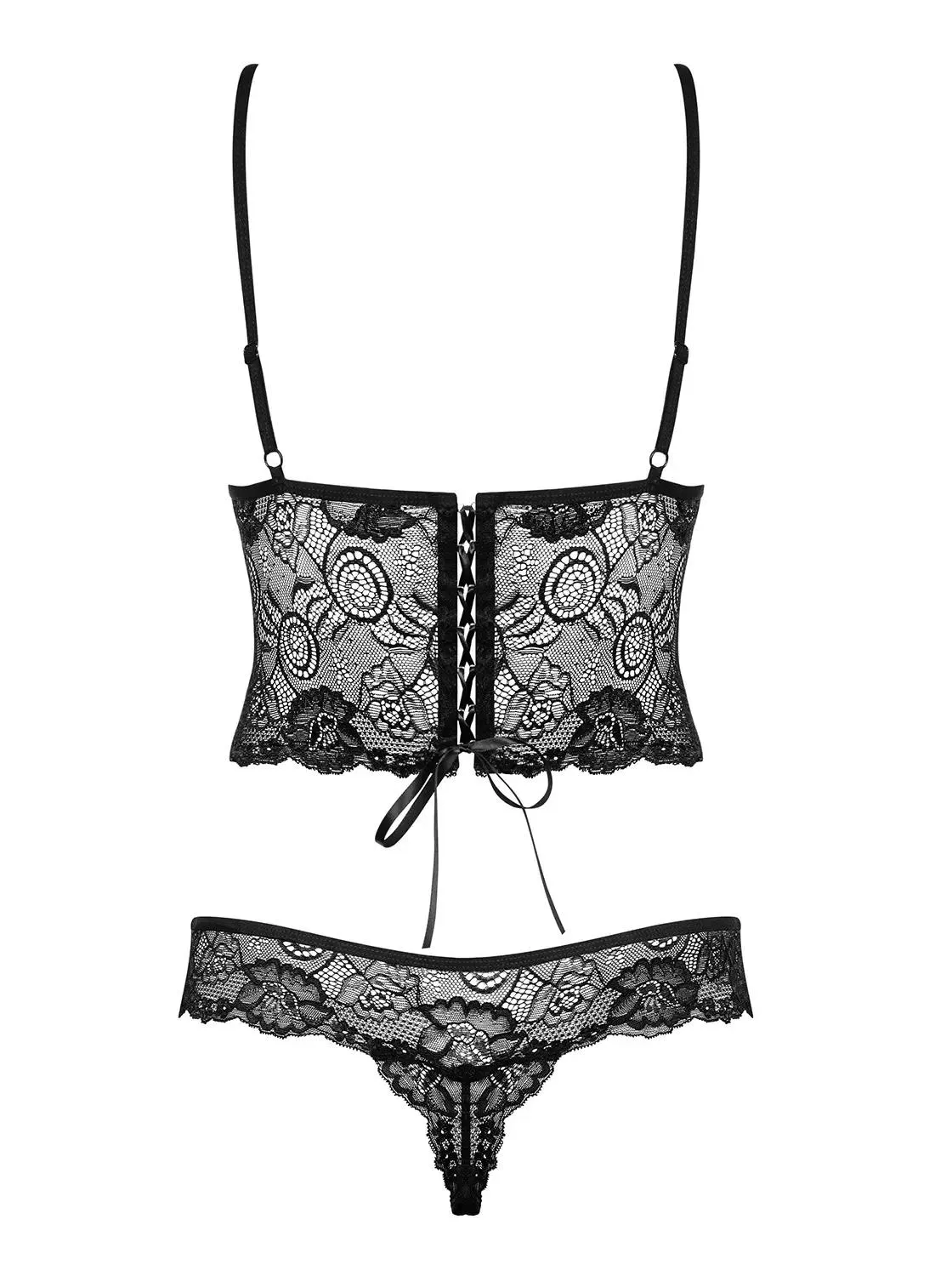 Alluria Teddy schwarz Größe: S/M