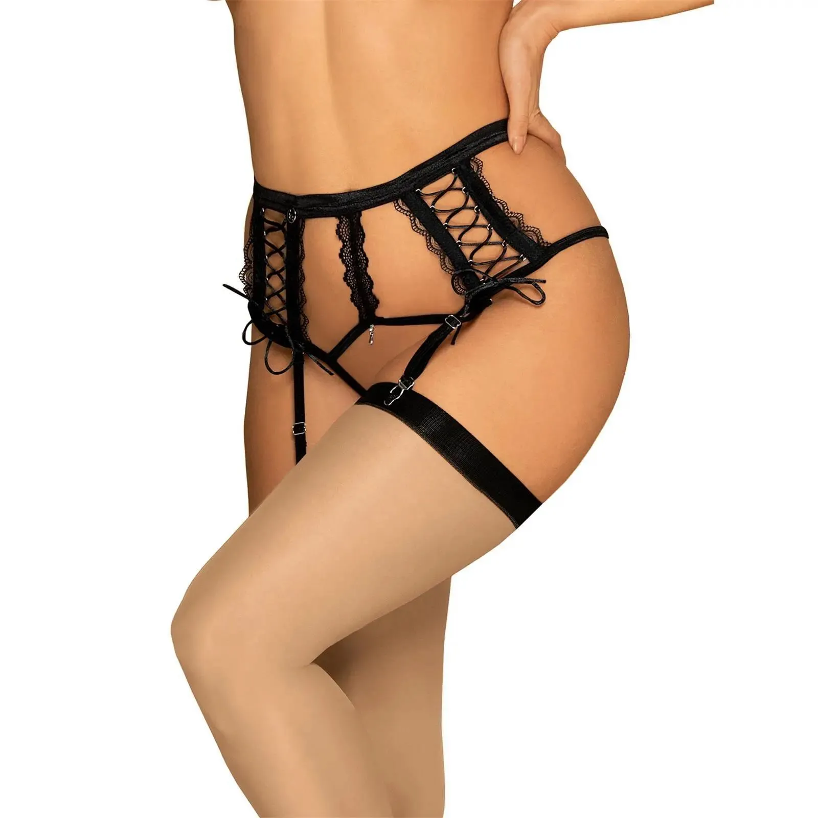 Bravelle Garter Belt Größe: L/XL
