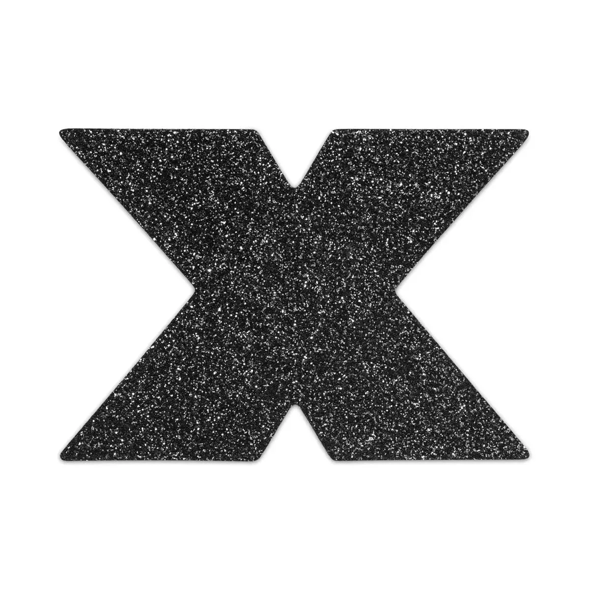 Flash Cross Tepelstickers - Zwart