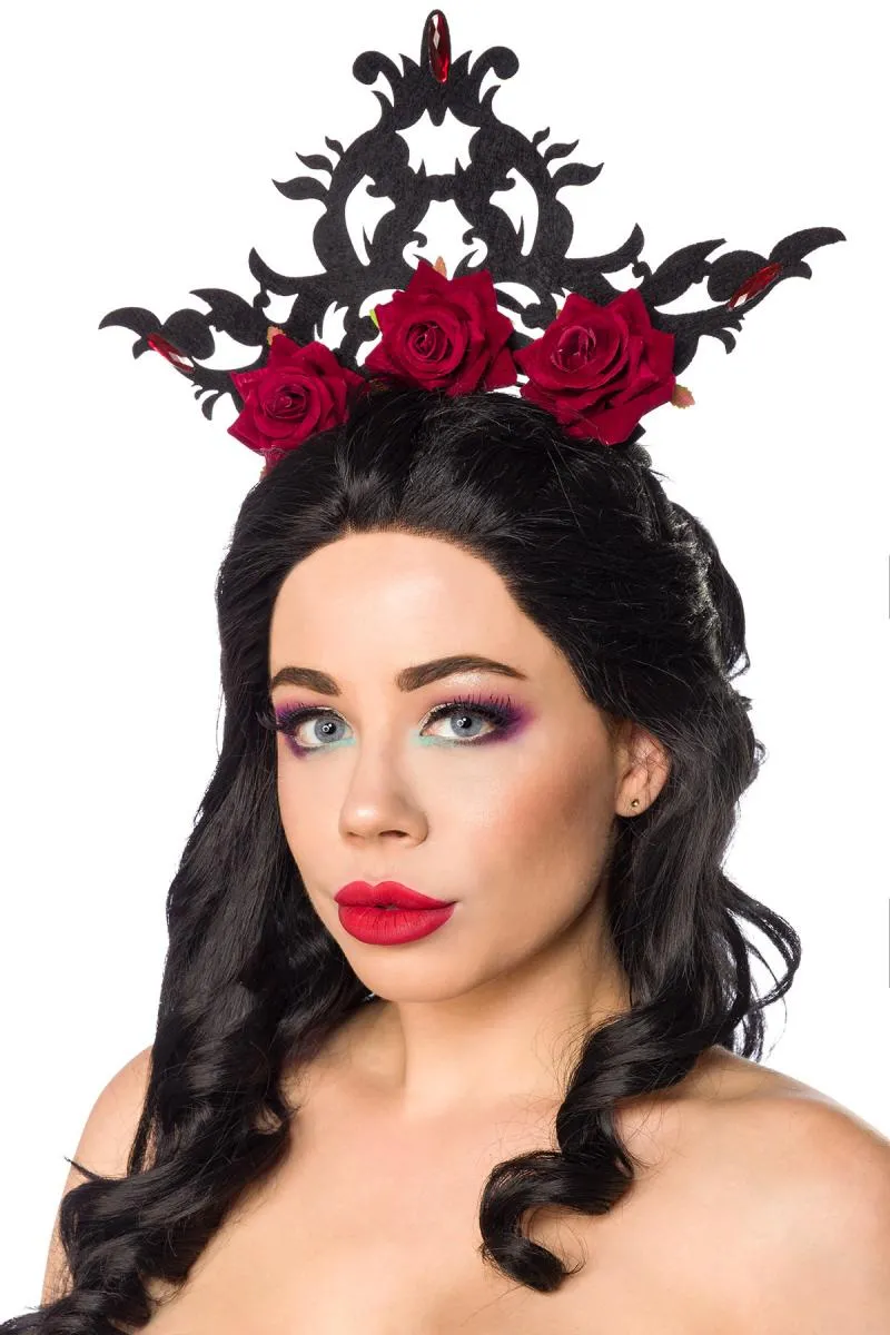Burlesque Queen schwarz/rot 2XL