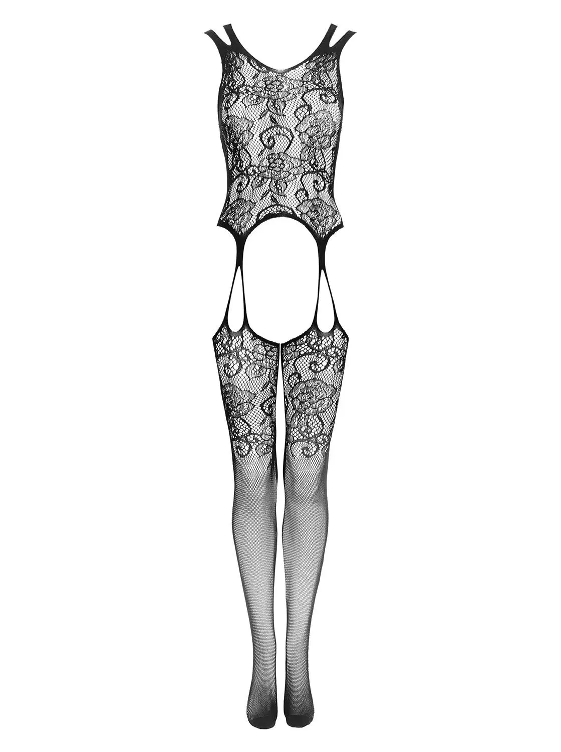 Bodystocking F237 schwarz Größe: S-L