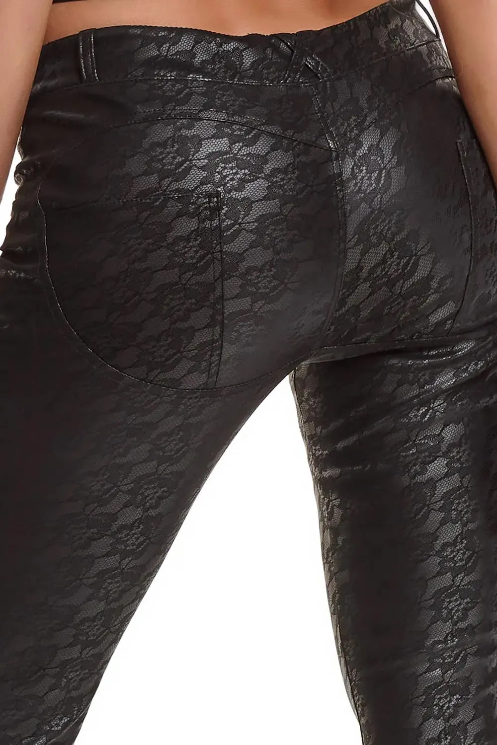Schwarze Leggings BRConstanza001 - XXL