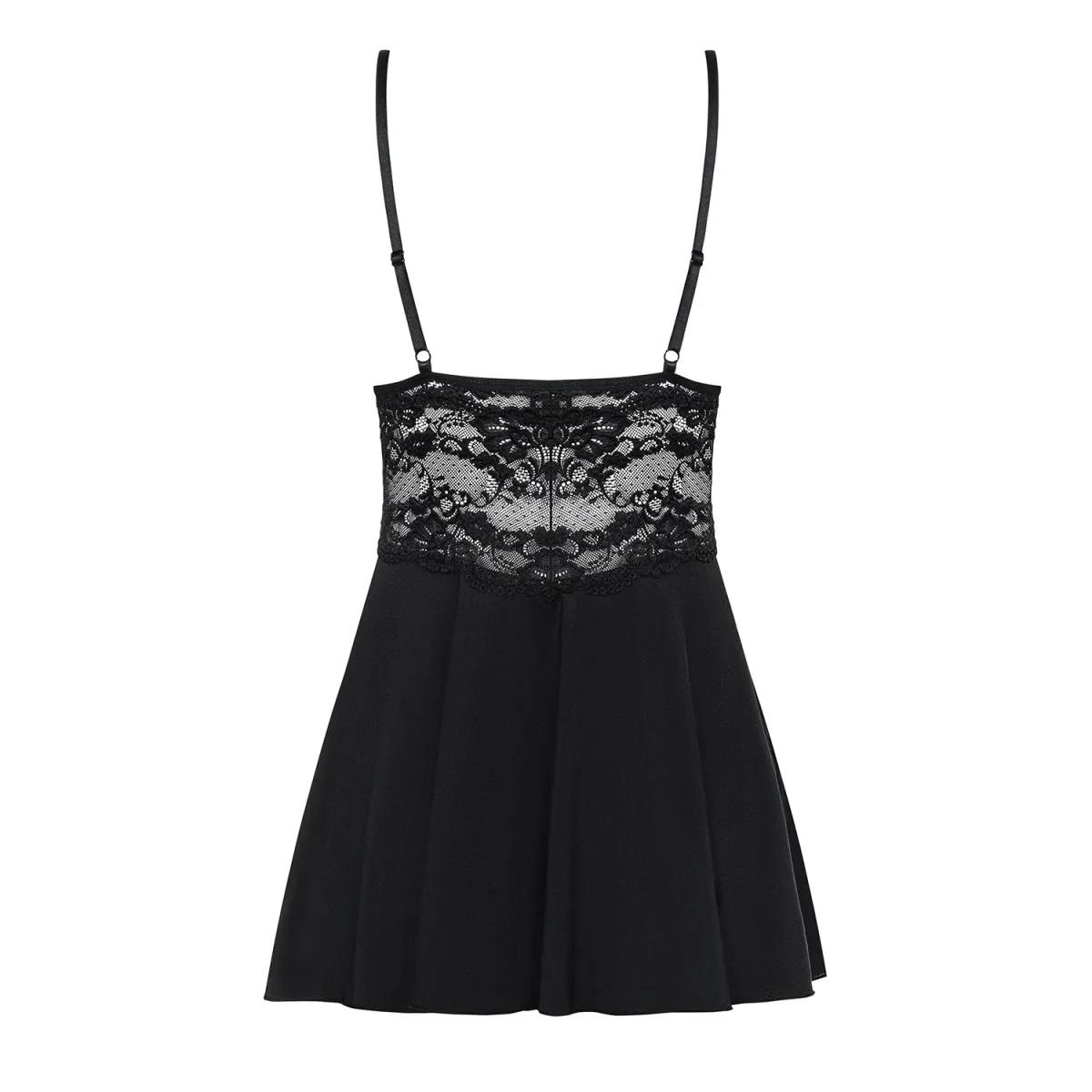 810-BAB-1 Babydoll schwarz Größe: L/XL