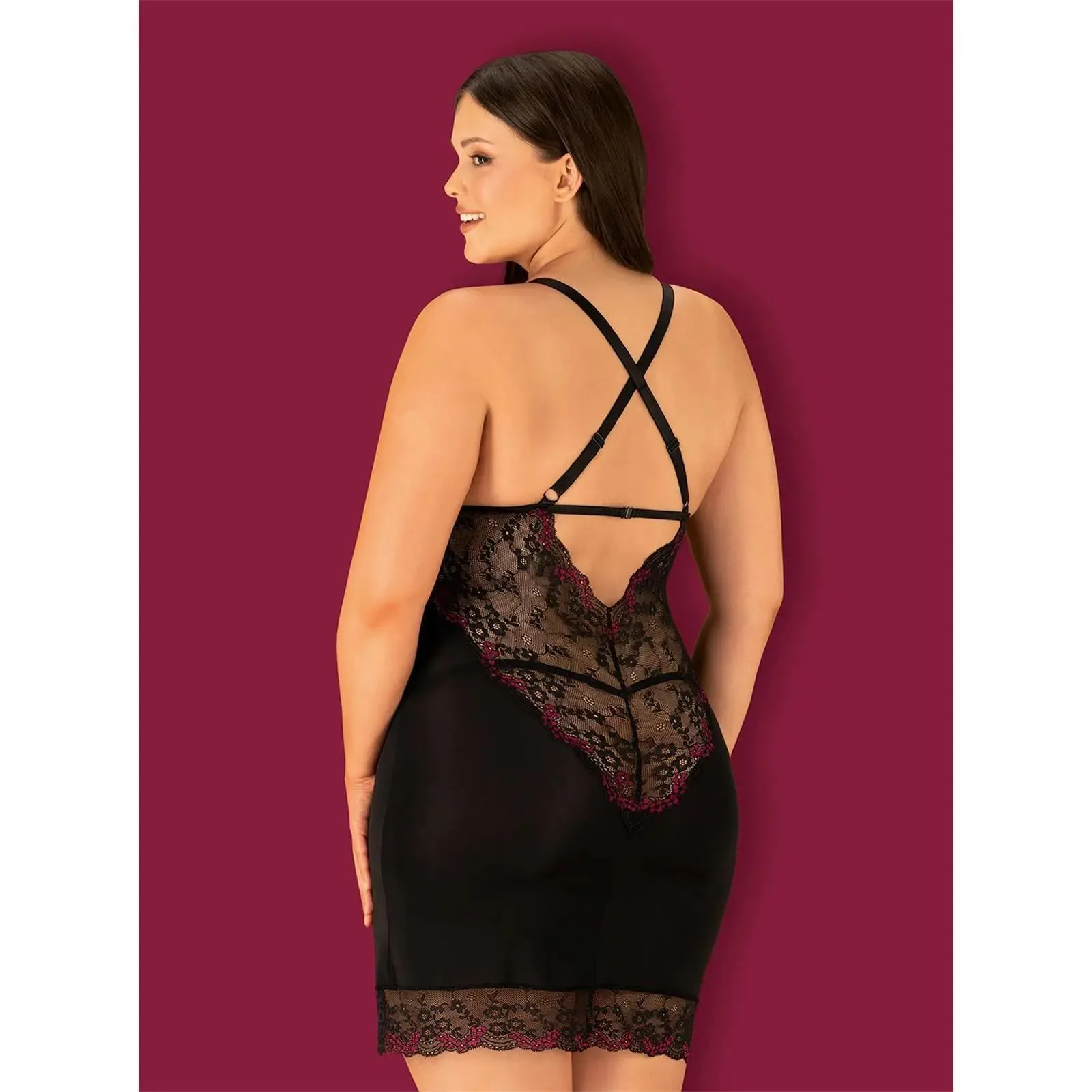 Vanessme Chemise Größe: XXL
