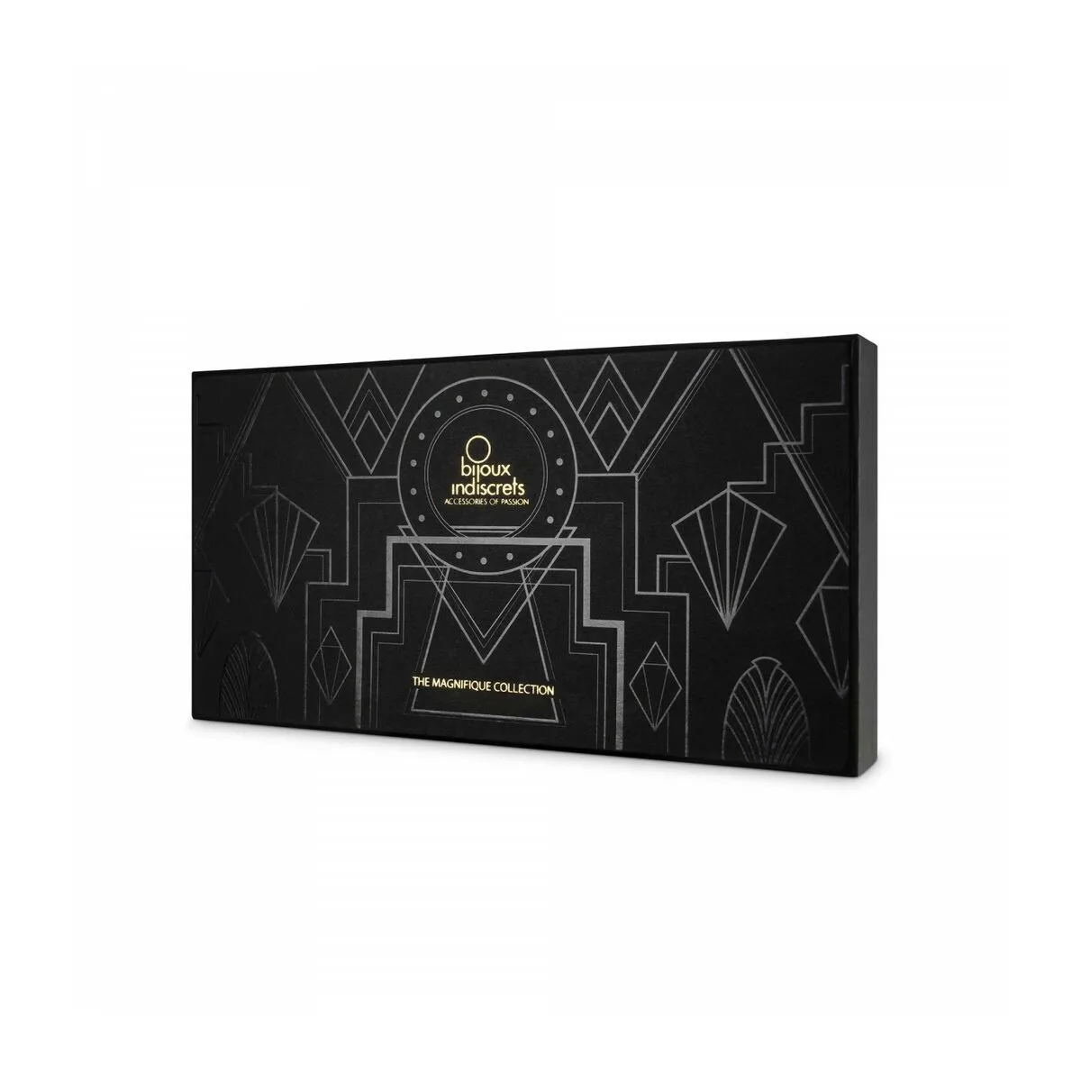 Magnifique – Metallische Kettenpeise / Halskette Gold