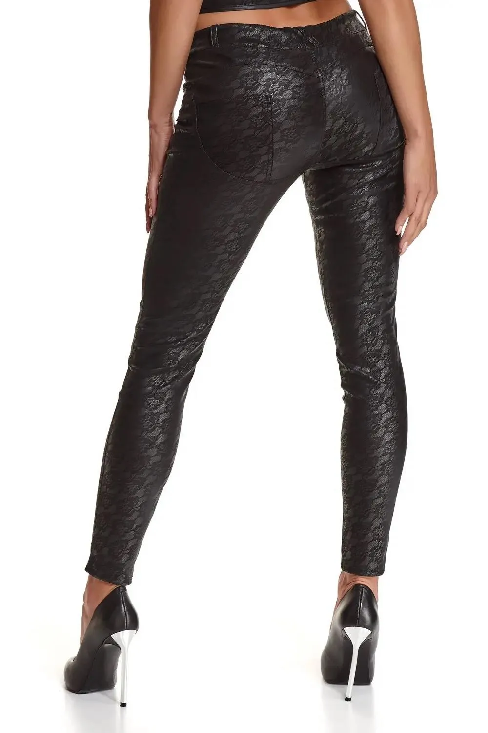Schwarze Leggings BRConstanza001 - XXL