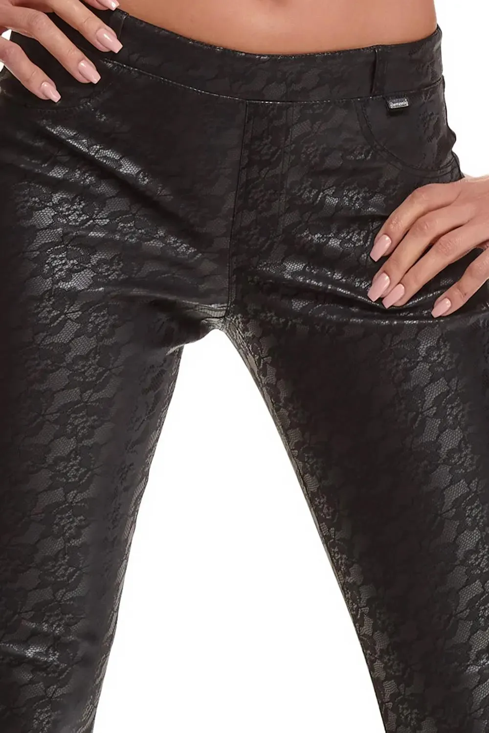 Schwarze Leggings BRConstanza001 - XXL