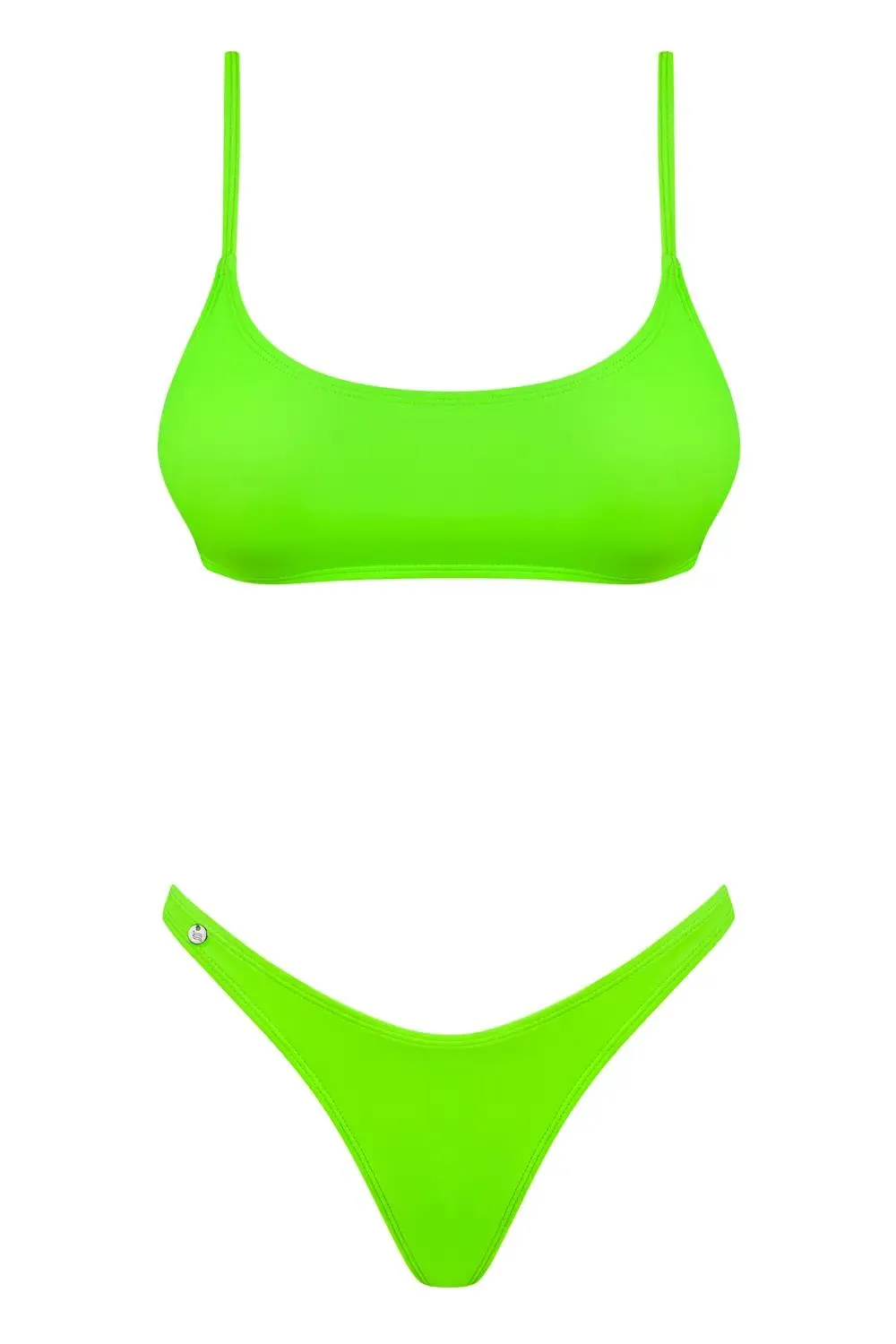 Bikini Mexico Beach neongrün Größe: M