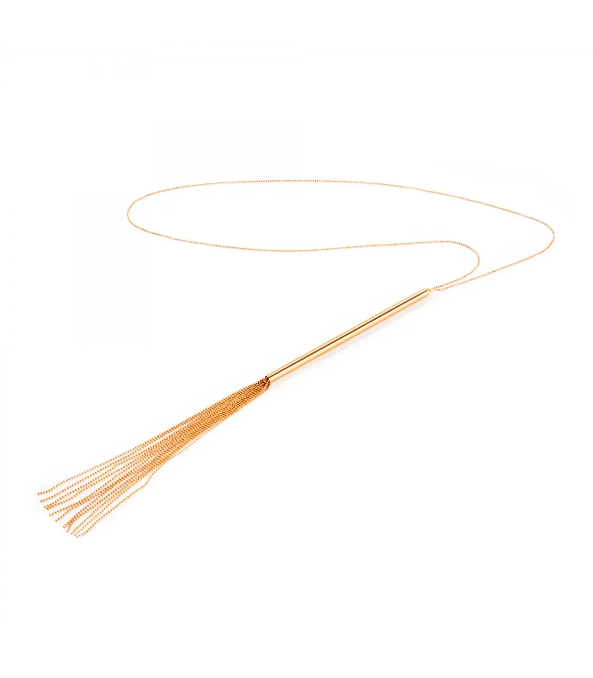 Magnifique – Metallische Kettenpeise / Halskette Gold