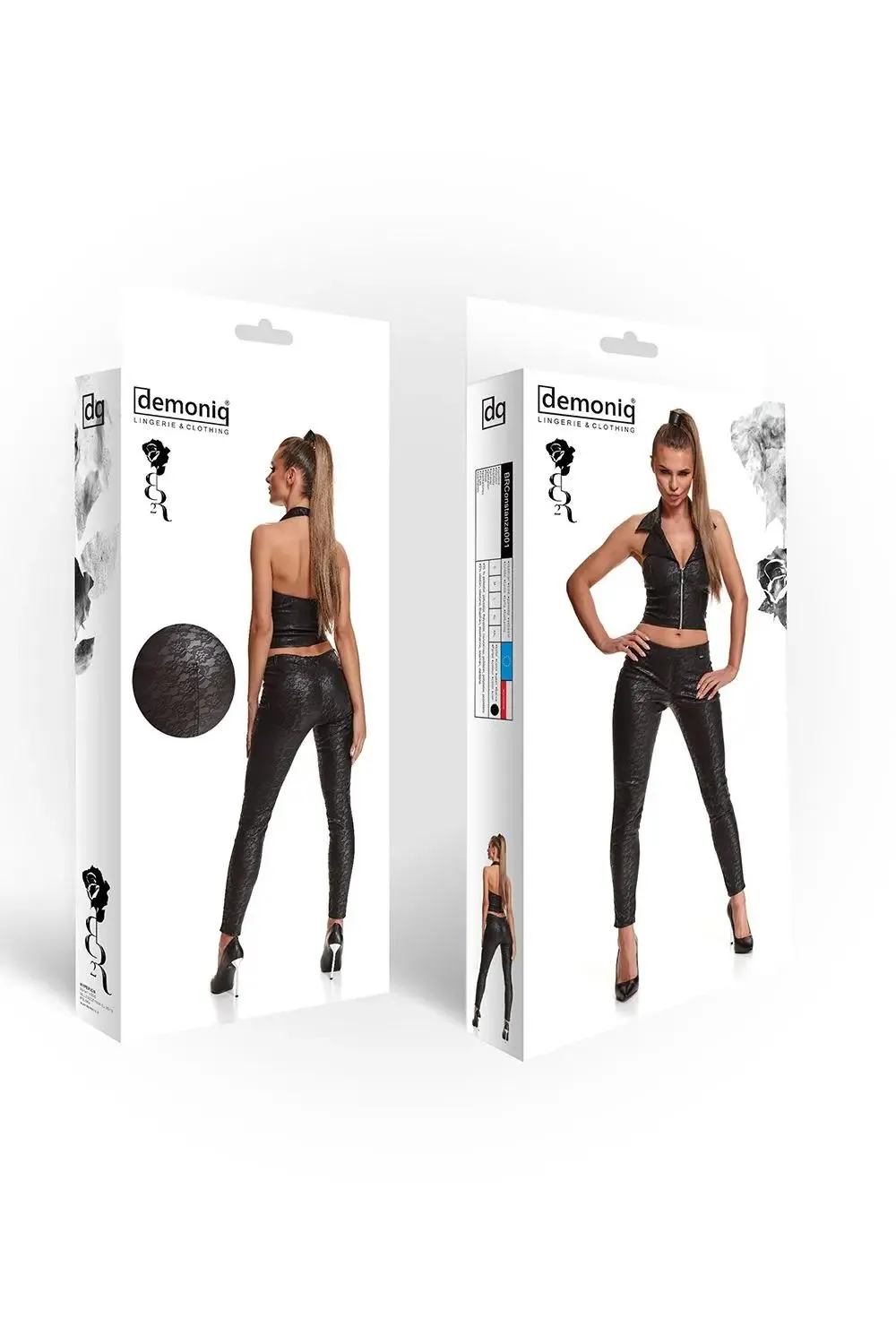 Schwarze Leggings BRConstanza001 - XXL
