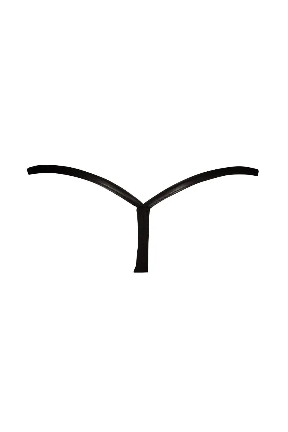 schwarzer String F119S XXL von Noir Handmade