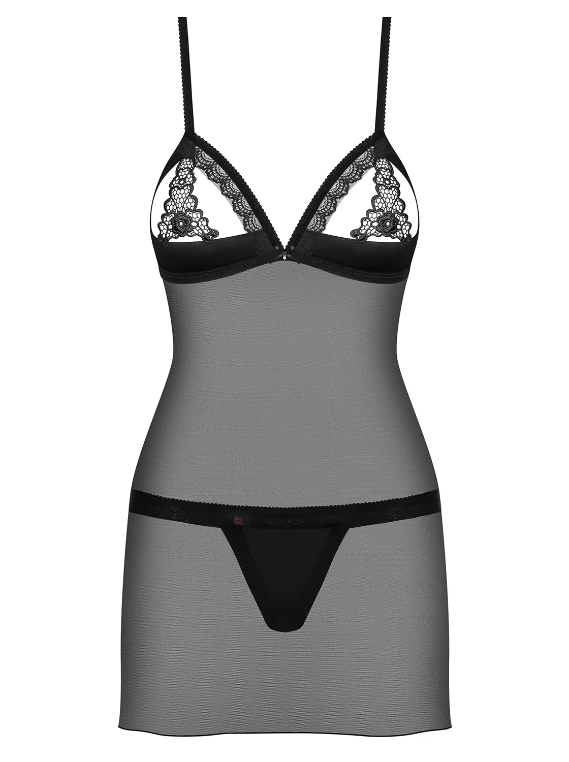 865-CHE-1 Chemise schwarz Größe: L/XL